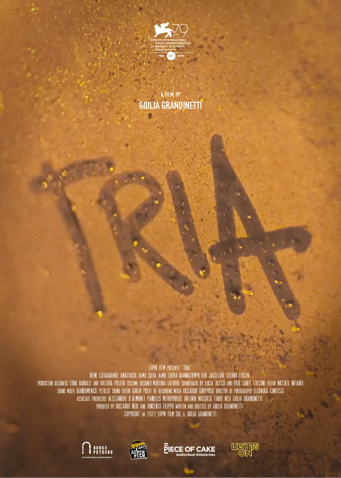 Tria - Del sentimento del tradire 