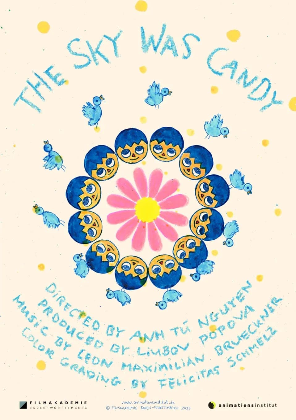 The sky was candy